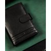 Rovicky Čierna kožená peňaženka L197
