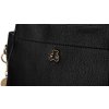 LuluCastagnette čierna crossbody kabelka s príveskom