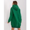 Tmavozelená dlhá mikina
