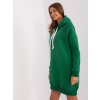 Tmavozelená dlhá mikina