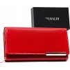 4U Cavaldi Červená kožená peňaženka M580