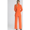 Oranžové elegantné dámske sako