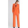Oranžové elegantné dámske sako