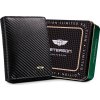 Peterson Čierna peňaženka so vzorovaním W010