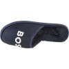 Tmavomodré dámske šľapky BOSS Logo Slippers