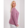 Ružové tričko s dlhým rukávom