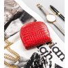 Milano Design Červená malá peňaženka na zips T027