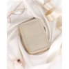Peterson krémová kožená sada shopper kabelky a peňaženky