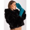 Modré elegantné rukavice