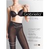 Čierne silonky Gabriella Comfort 3D 400 50 den Plus size