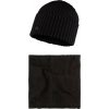 Čierna čiapka a nákrčník Buff Gift Pack Set Beanie and Neckwarmer