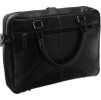 Badura Čierna kožená taška na notebook
