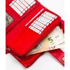 Rovicky Červená mriežková peňaženka V252