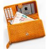 Rovicky Horčicová mriežkovaná peňaženka V248