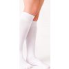 Biele dámske hladké podkolienky Art. 072