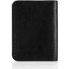 Elegantné pánske puzdro na doklady  Solier SW11 SLIM BLACK