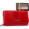 Peterson Červená kožená peňaženka Y582