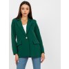 Tmavozelené elegantné sako