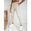 Svetlobéžové štýlové nohavice JINNY