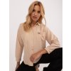 Béžová košeľa s vreckami