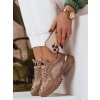 Hnedé sneakersy na platforme LIZZE