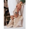 Béžové sneakersy na platforme LIZZE