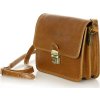 MARCO MAZZINI camel štvorcová crossbody kabelka