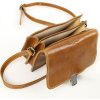 MARCO MAZZINI camel štvorcová crossbody kabelka