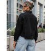 Čierna džínsová oversize bunda MOLI