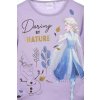 Fialové dievčenské tričko Disney Frozen Elsa and Olaf