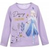 Fialové dievčenské tričko Disney Frozen Elsa and Olaf
