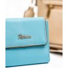 Peterson Svetlomodrá malá kožená peňaženka Y603