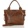 MARCO MAZZINI hnedá kožená business taška