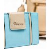 Peterson svetlomodrá dámska kožená peňaženka Y613