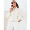 Smotanová prešívaná bunda SALECA