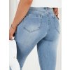 Svetlomodré skinny džínsy AURAN