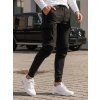 Čierne cargo nohavice (Veľkosť M)