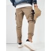 Béžové cargo nohavice