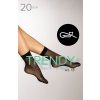 Vzorované silonkové ponožky Gatta Trendy wz.13 20 deň