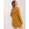 Horčicový kardigán s vreckami (Veľkosť L/XL)