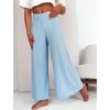 Svetlomodré dámske široké nohavice TERENI
