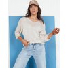 Svetlobéžový ľahký svetrík ANNIS