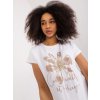 Biele tričko s potlačou