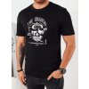 Čierne pánske tričko s potlačou