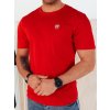 Červené pánske basic tričko