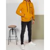 Žltá mikina s kapucňou
