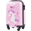 Ružový detský kufor UNICORN 55x40x20 cm