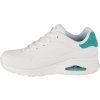 Biele dámske tenisky Skechers Uno - Pop Back