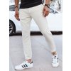 Biele pánske jogger nohavice