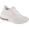 Biele dámske tenisky Skechers Million Air-Elevated Air